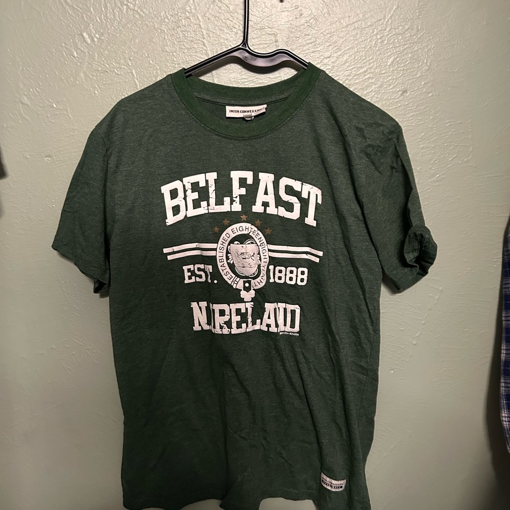 Green Belfast Ireland Graphic T-Shirt